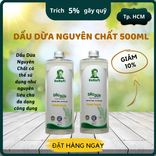 Dầu Dừa Nguyên Chất 500ML